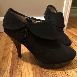 Unlisted: A Kenneth Cole Production bootie heels
